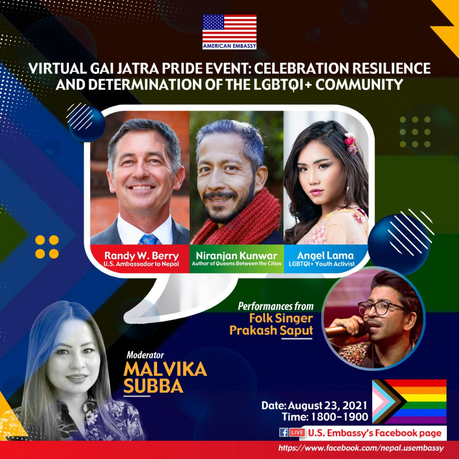 Gai Jatra Pride Parade to be marked virtually