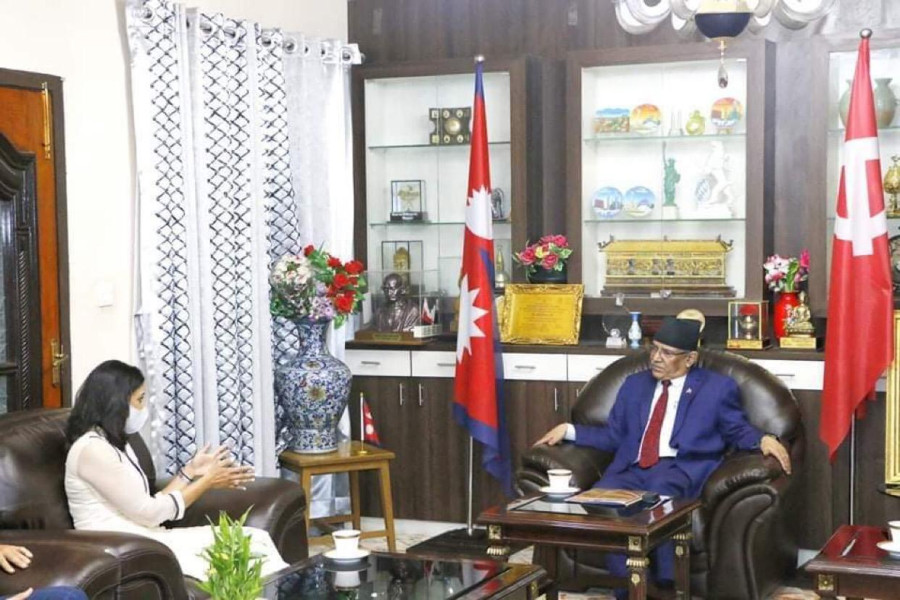 Maoist Centre tells US officials it is for national consensus on MCC