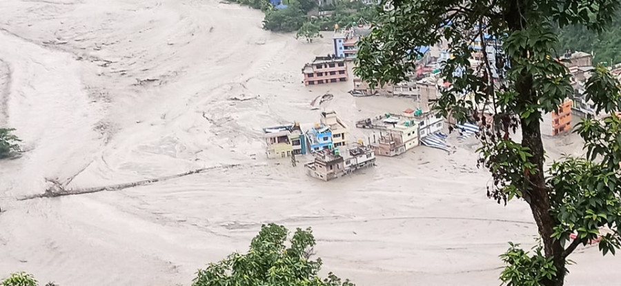 One dead, seven missing in Sindhupalchok flood