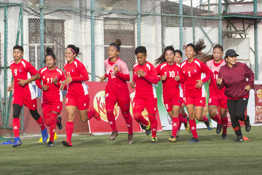 Seven new faces in women’s football team