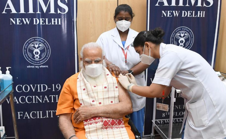 India's record Covid-19 surge continues, vaccines run short