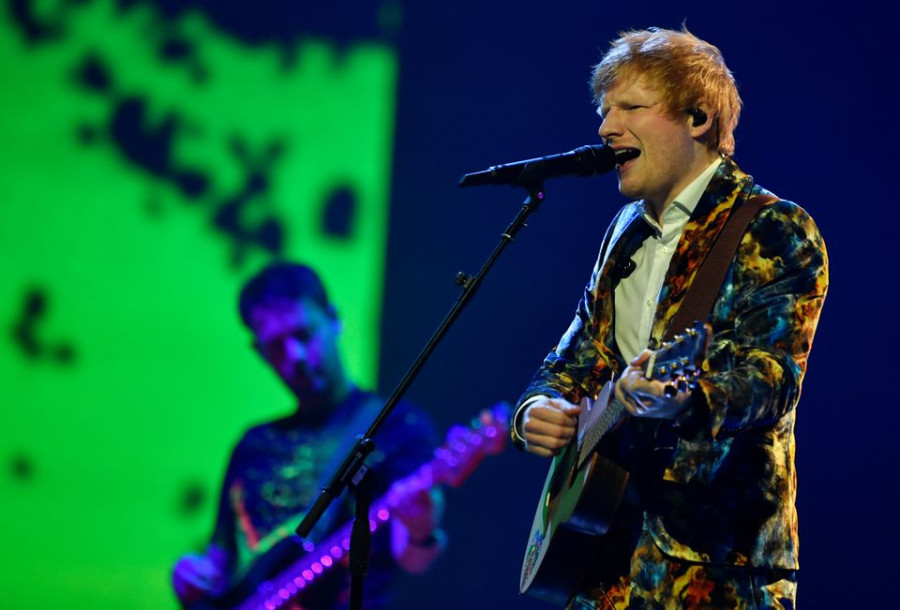 Ed Sheeran wins best artist as MTV Europe Music Awards returns to live format