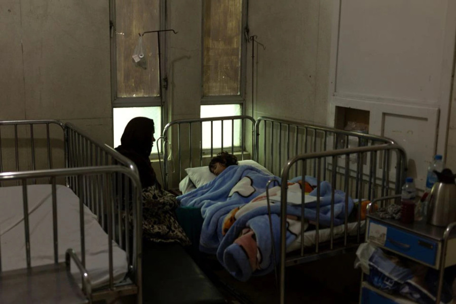 In Kabul children’s hospital, medics struggle with staff shortages