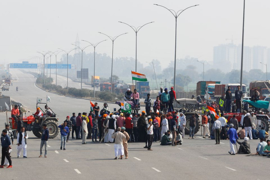India’s top court: Protesting farmers can’t block roads indefinitely