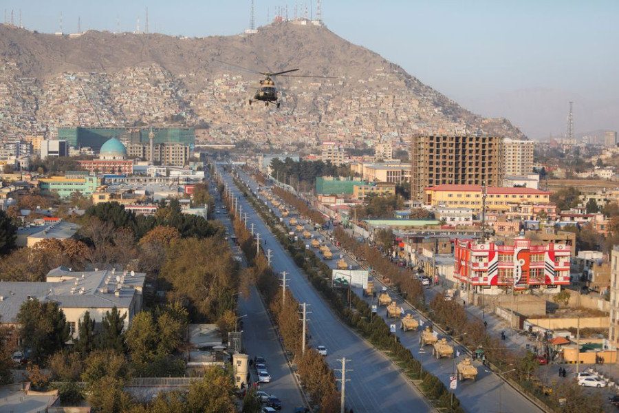 Taliban hold military parade with US-made weapons in Kabul in show of strength