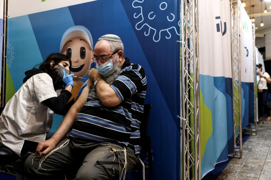 Israel’s Covid-19 vaccine boosters show signs of taming Delta