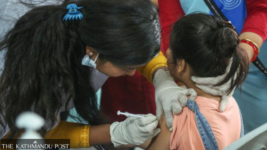 Sinovac syringes being used to administer Pfizer doses to children