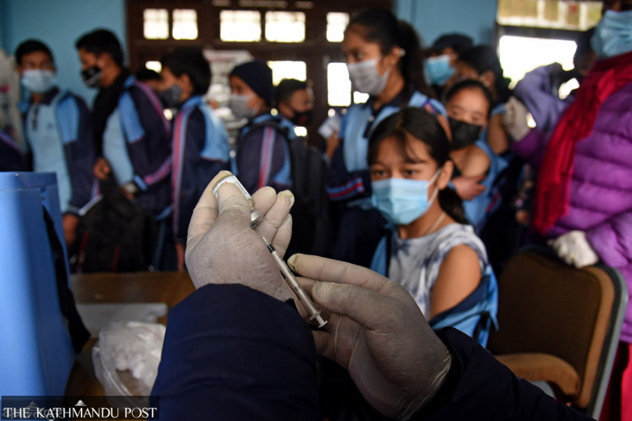 Nepal buying jabs for kids despite sub-par results