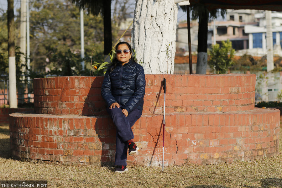 She lost her eyesight at 8. But she had her vision clear