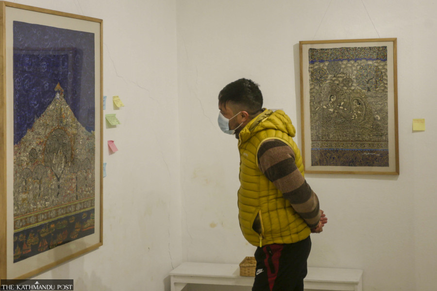 An interactive Mithila art exhibition