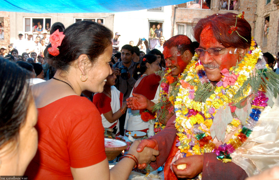 Prachanda puts down the gun and embraces power