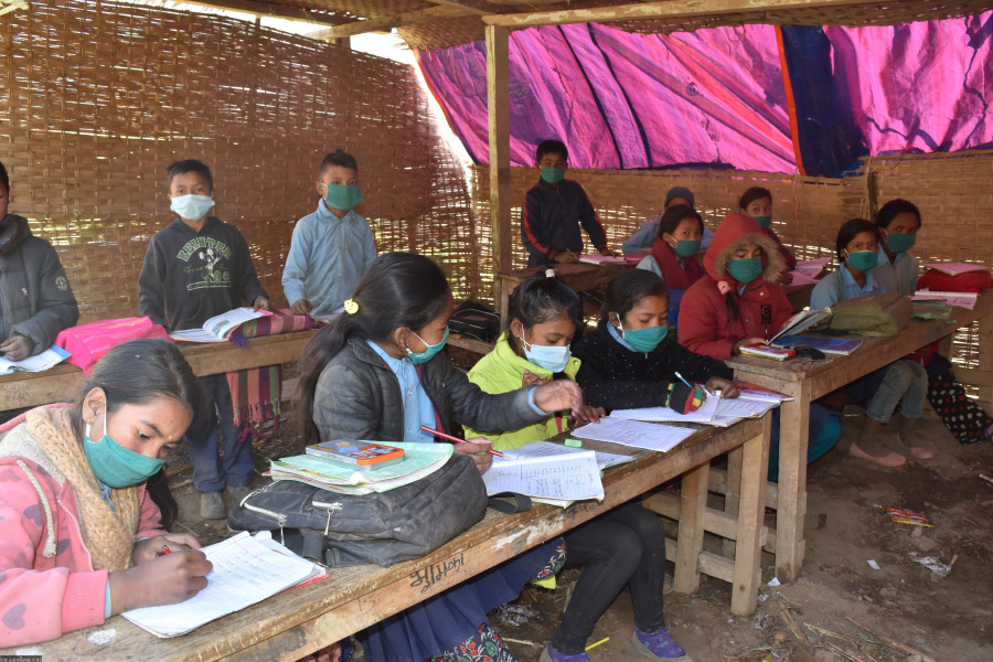 Quake-damaged schools finally rebuilt in Baglung local unit