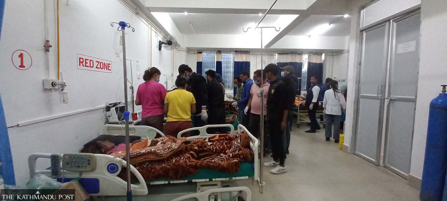 12 dead, 17 injured in Bajhang and Taplejung road accidents