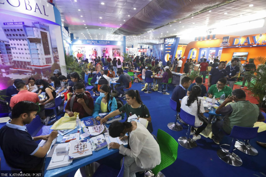 Kantipur-HISSAN Edu Fair ends
