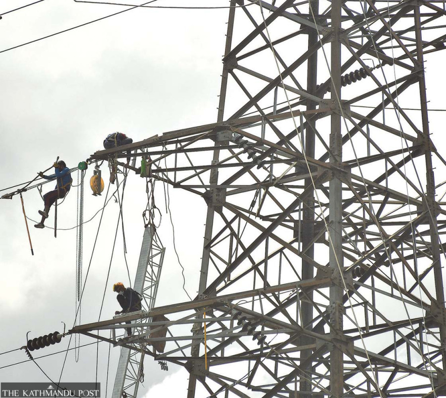 Marshyangdi–Kathmandu transmission line supplies extra electricity to the Valley