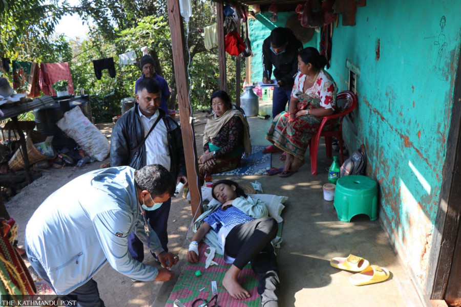 More than 150 people taken ill after attending a wedding feast in Palpa village