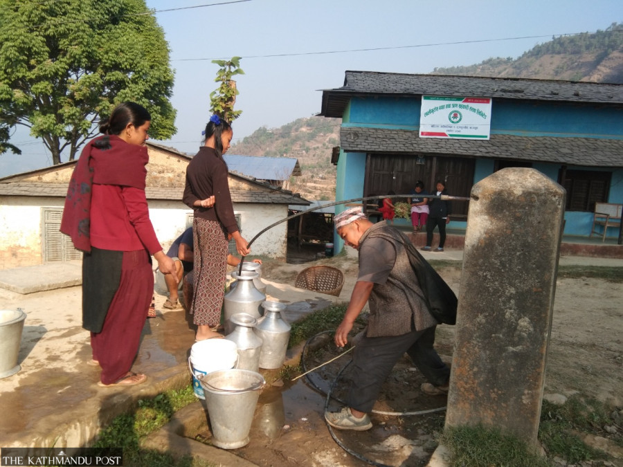 Water shortage a perennial problem in Baglung villages