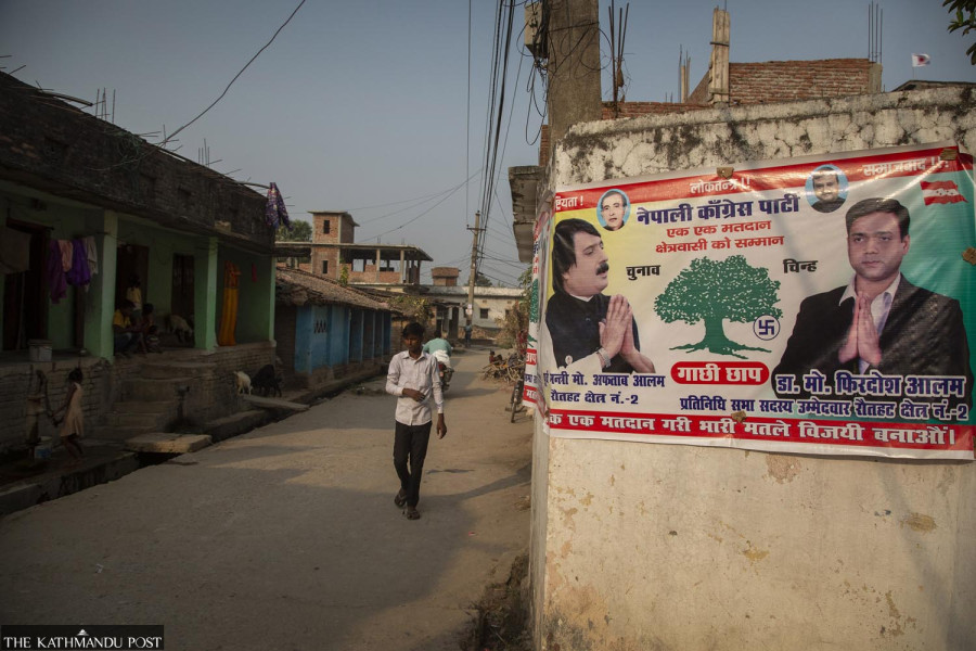 Mohammad Firdosh Alam is contesting elections on the back of his murder-accused father’s influence