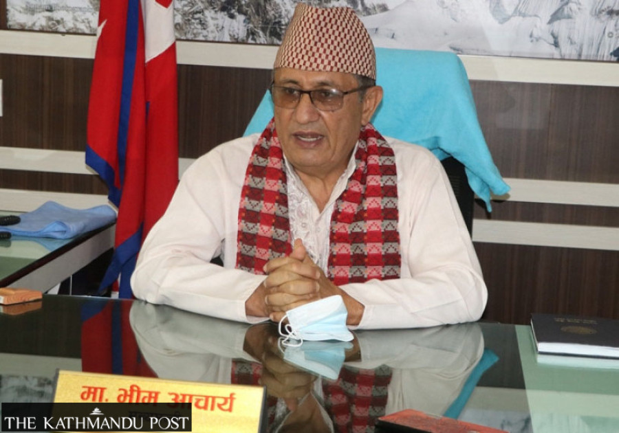 Bhim Acharya elected HoR member from Sunsari-2