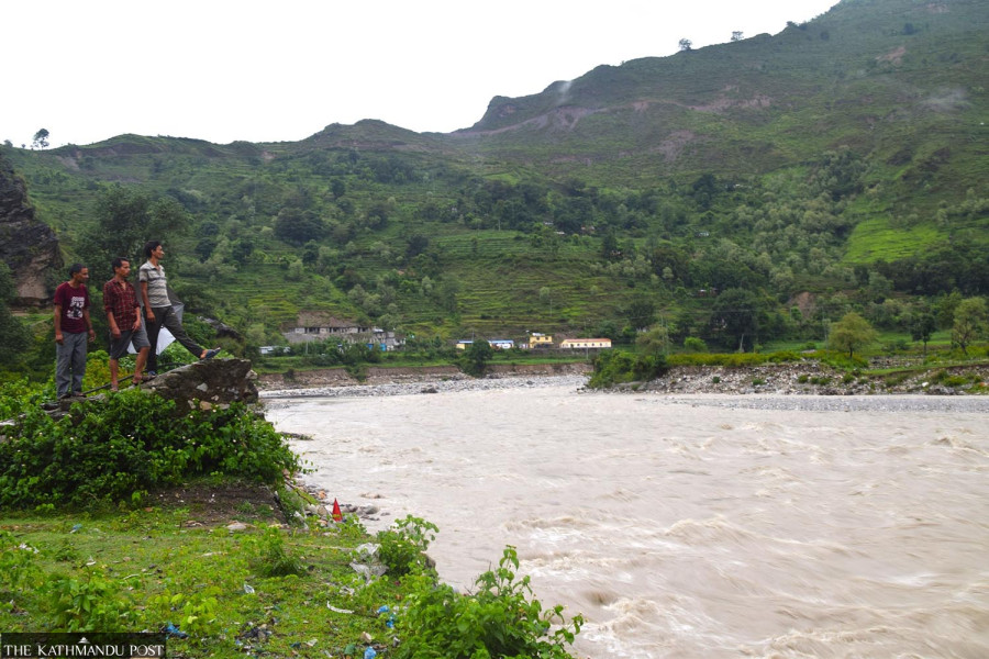 Villagers suffer in the absence of suspension bridge in Thalara
