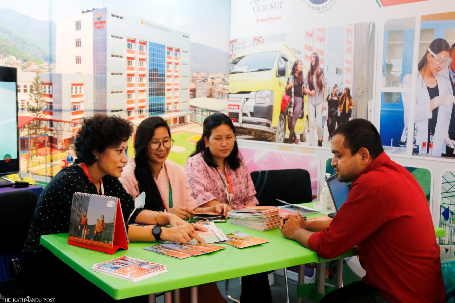 Kantipur-HISSAN Education fair kicks off