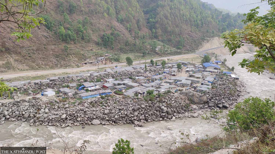 People displaced by the earthquake in Rasuwa are still awaiting resettlement