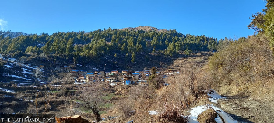 Funds shortage impedes completion of Murma Model Village in Mugu