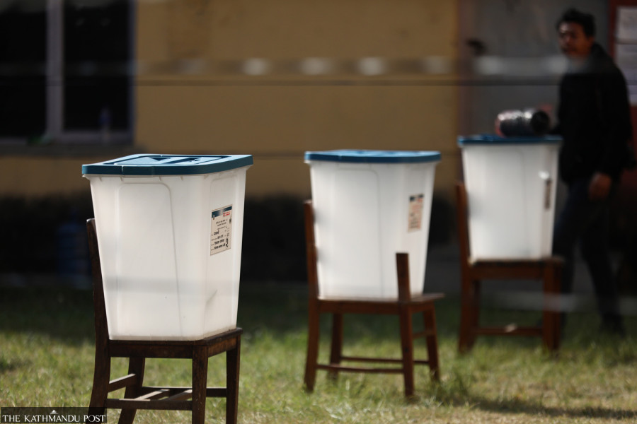 Ballot box set on fire in Bajura polling centre