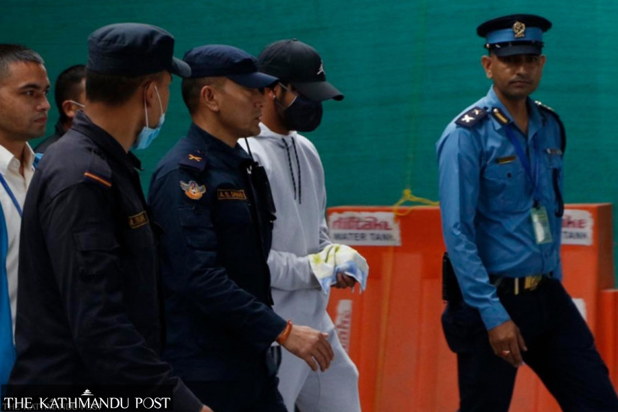 Kathmandu court sends Sandeep Lamichhane to central jail for judicial custody