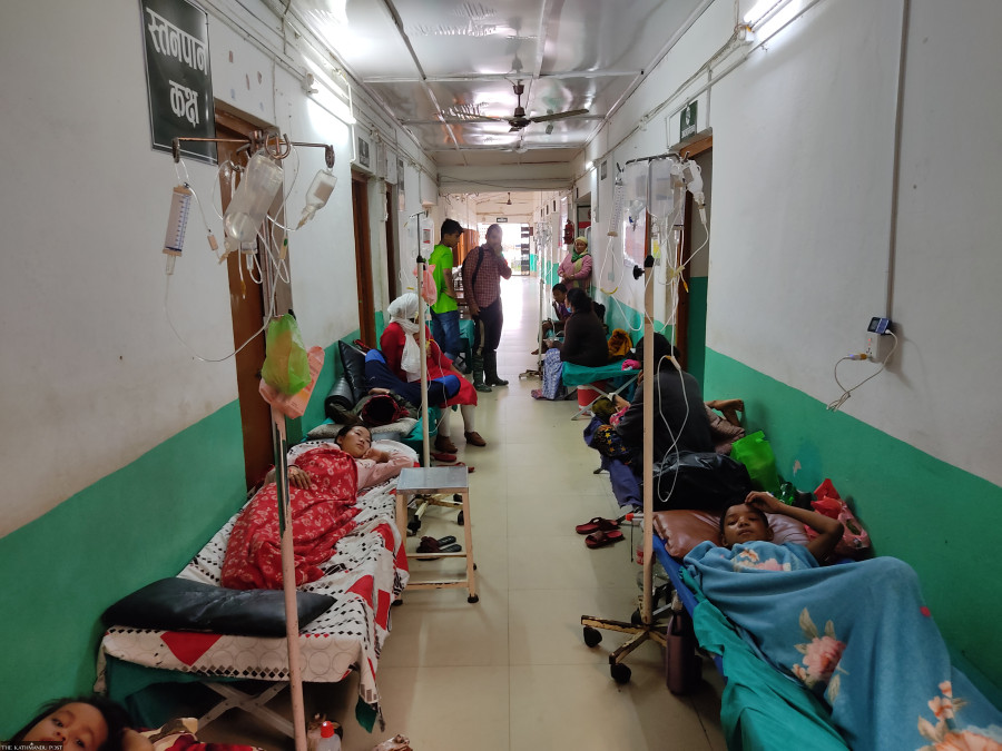 Sankhuwasabha District Hospital overwhelmed with patients