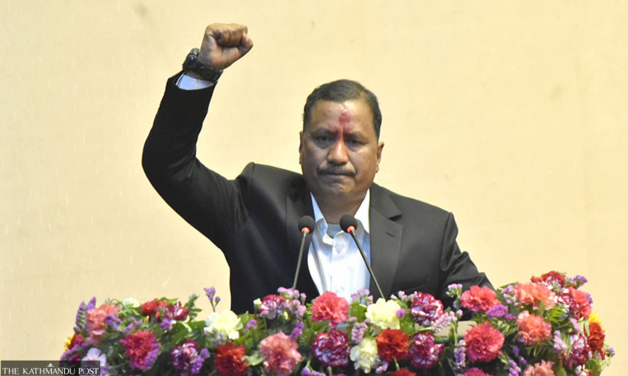 Dissenting faction removes Netra Bikram Chand as party general secretary