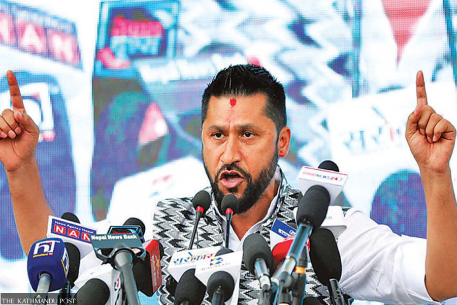 Rabi Lamichhane takes lead in Chitwan-2