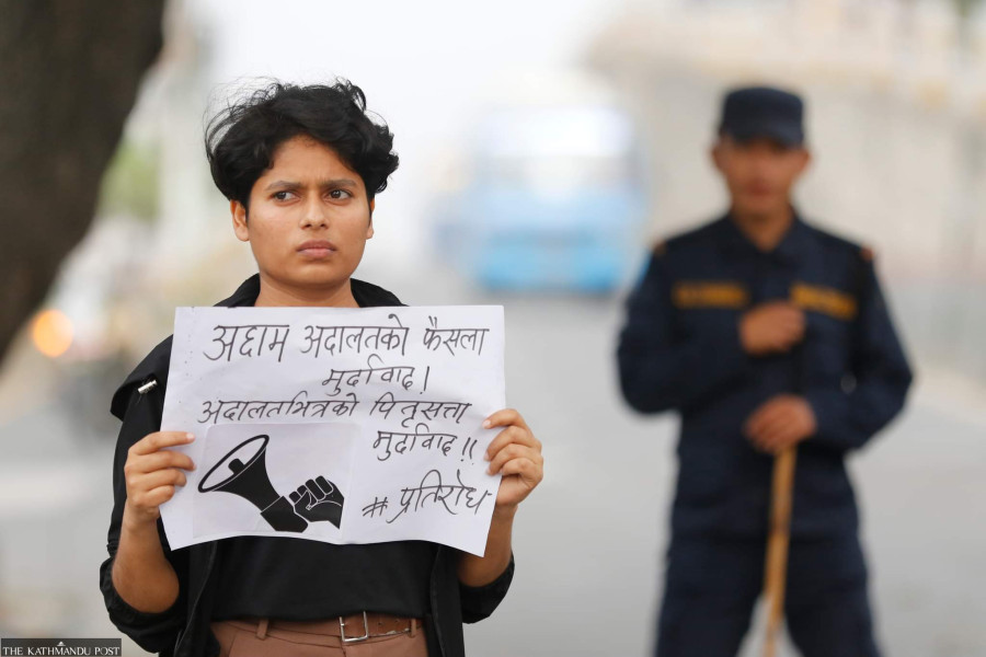 Action against victim of rape creates furore