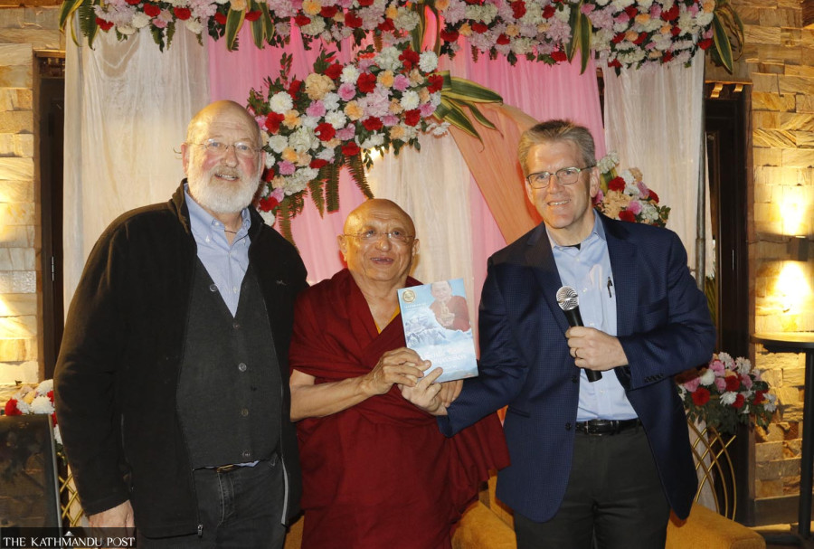 Dr David R Shlim’s new memoir, ‘A Gentle Rain of Compassion’, launched in Nepal