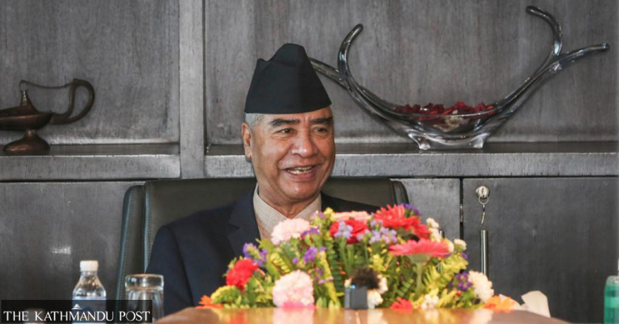 Buoyed by success of local polls, Deuba for holding elections by end of November