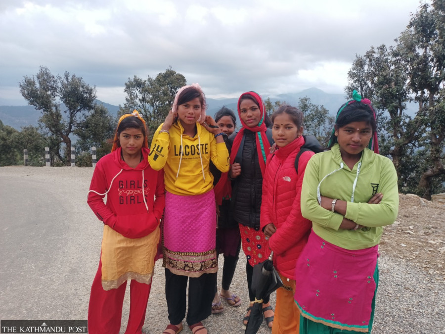 Girls in Pipalgaun deprived of education