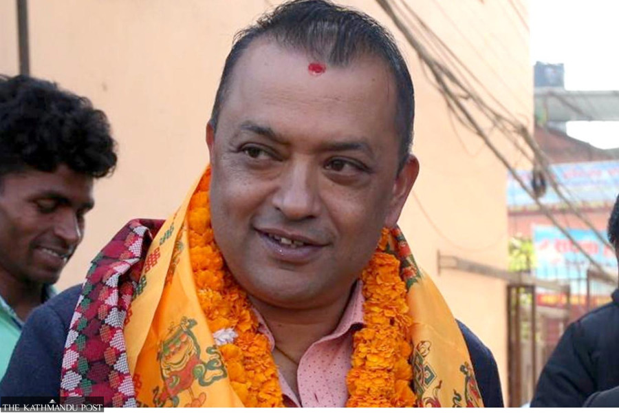 Gagan Thapa elected from Kathmandu-4 for the third time