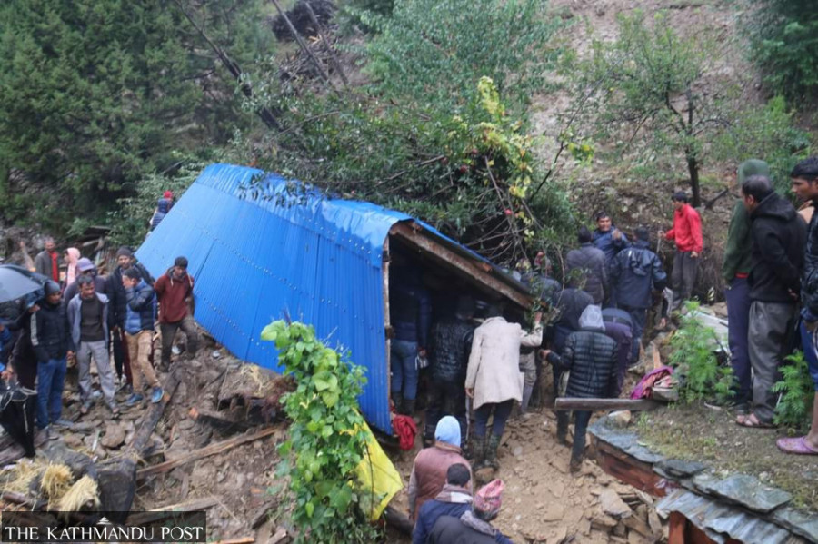 Seven dead, two hurt in Jumla landslide