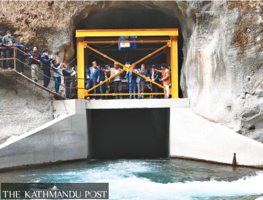 Melamchi water comes to Kathmandu homes, again