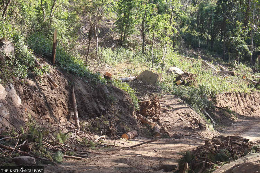 Unplanned infrastructure development in Gulmi takes toll on environment