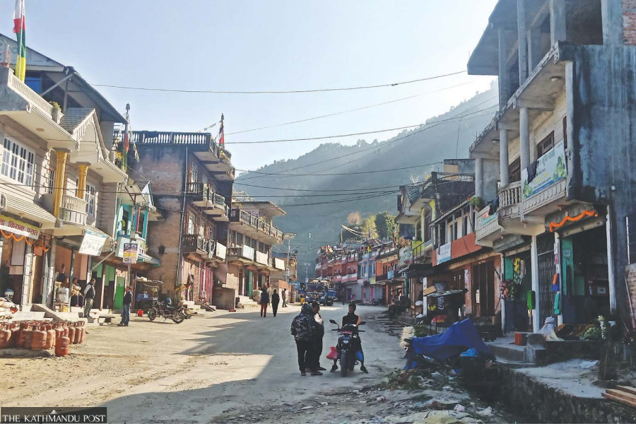 Botched road widening job cuts off Nuwakot villages