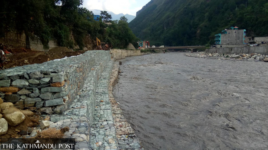 Beni at high risk as embankment yet to be rebuilt