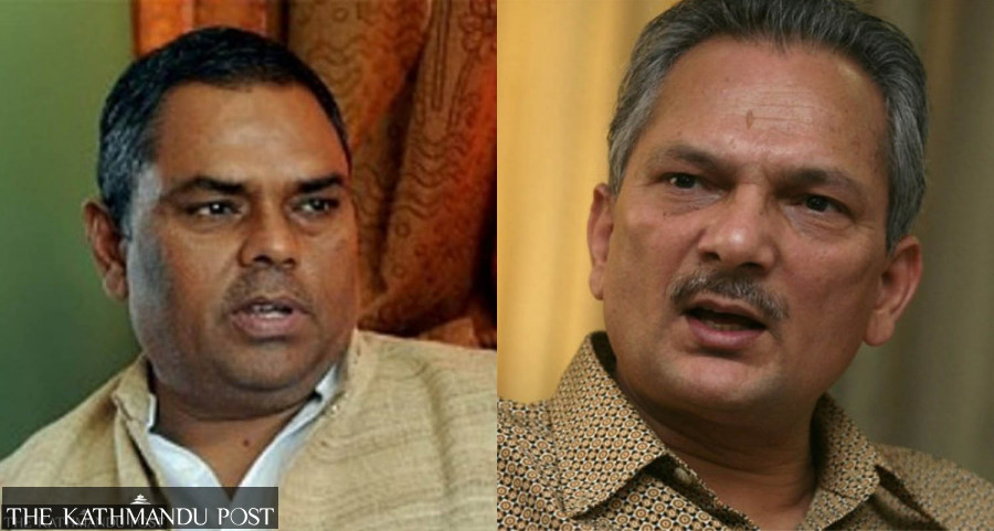 Bhattarai raps Yadav at a factional meeting as split looms in Janata Samajbadi Party