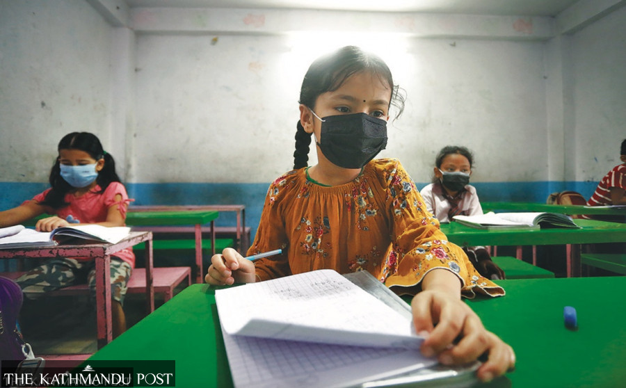 School question papers prepared by local governments are full of errors