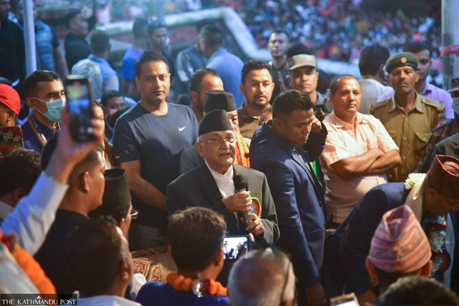 Oli bids to couple his nationalist rhetoric with Hindu constituency