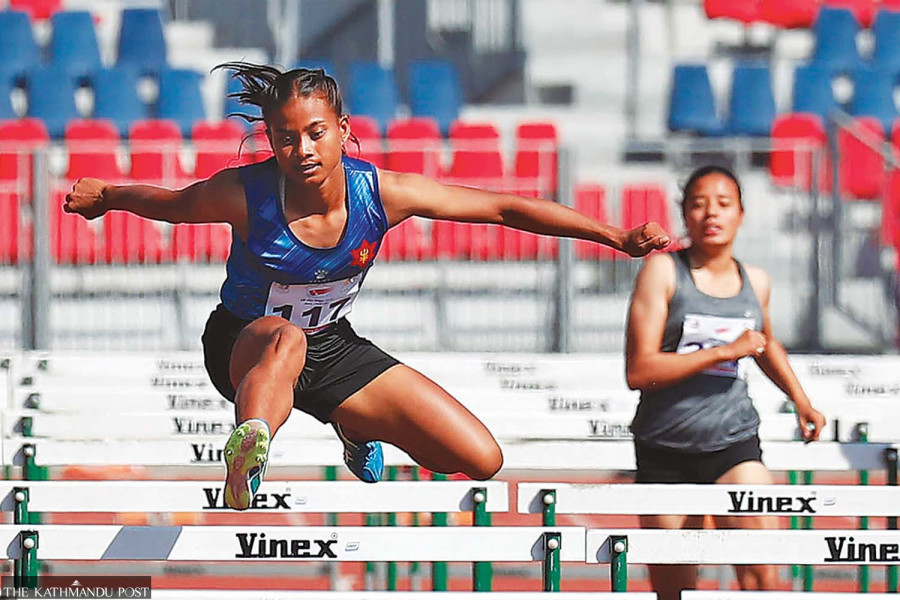 Budha and Tharu set new national records in athletics