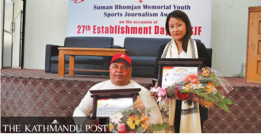 NSJF honours Gautam, Rai