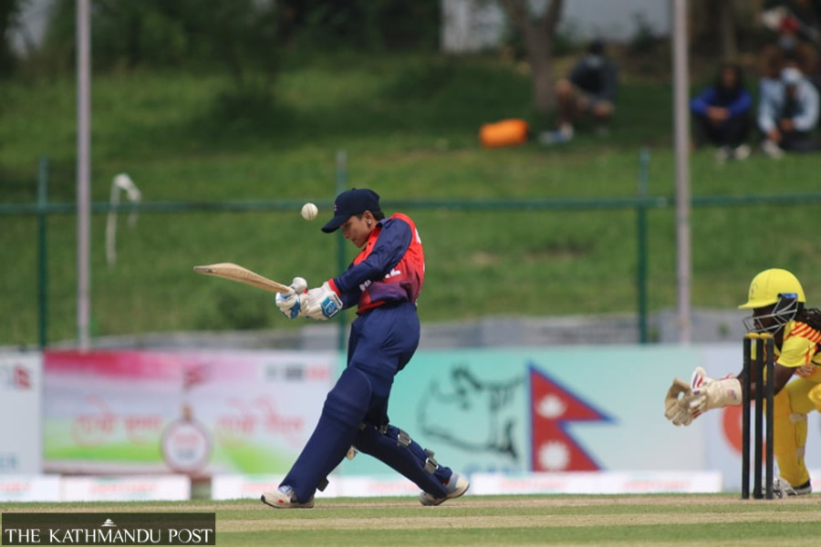 Nepal pull off first victory against Uganda