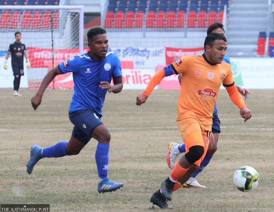 Police edge Sherpa to reach quarters