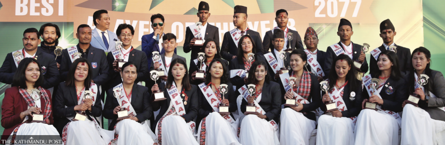 Aruna Shahi and Biraj Maharjan win best awards